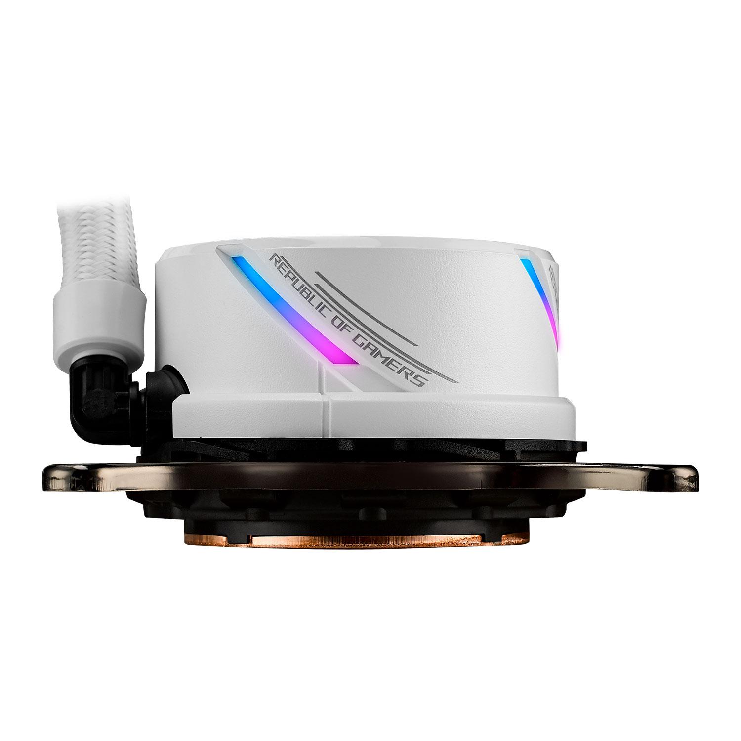 Водно охлаждане за процесор Asus ROG STRIX LC 360 RGB White Edition
