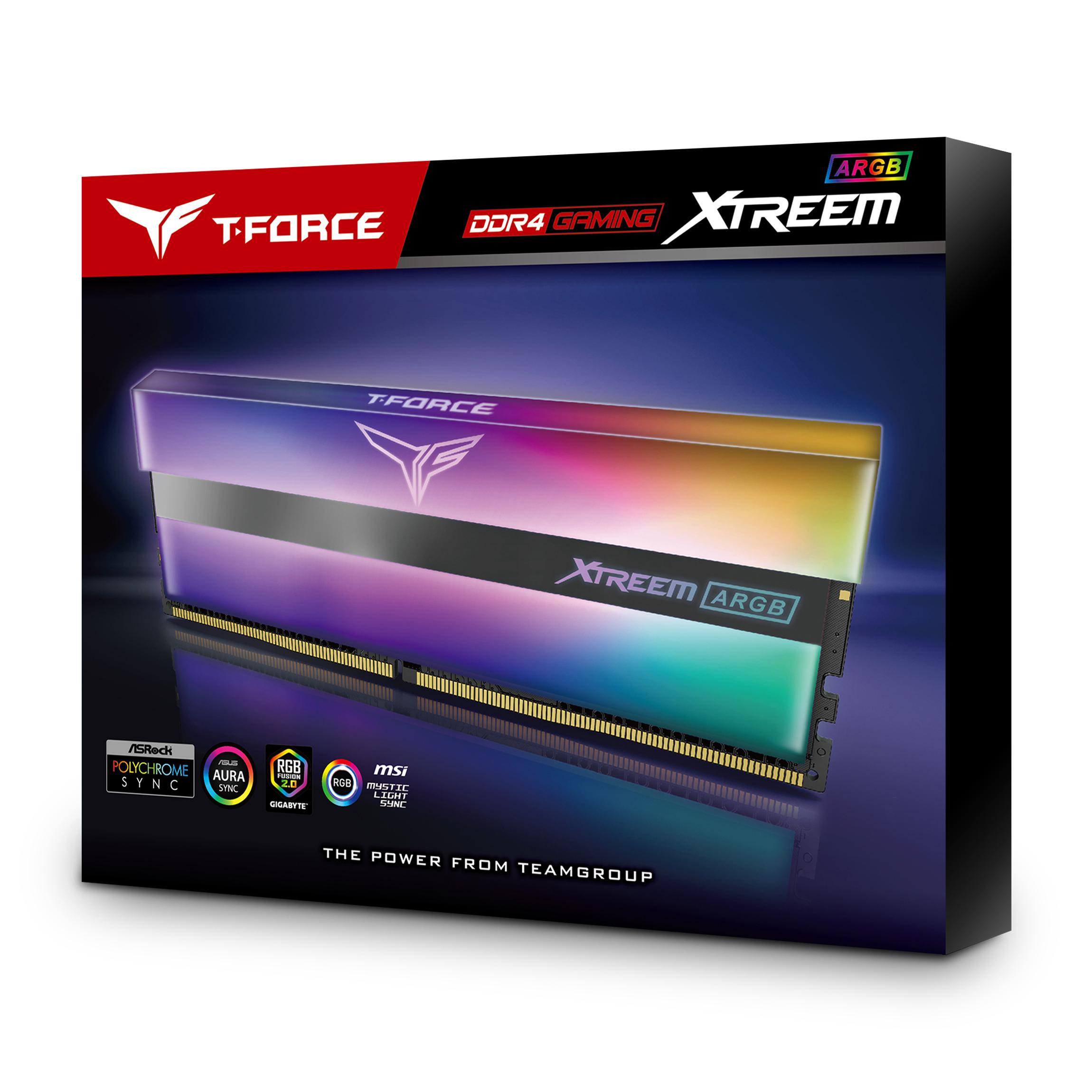 Памет Team Group T-Force XTREEM ARGB 16GB (2x8GB) DDR4 3600Mhz