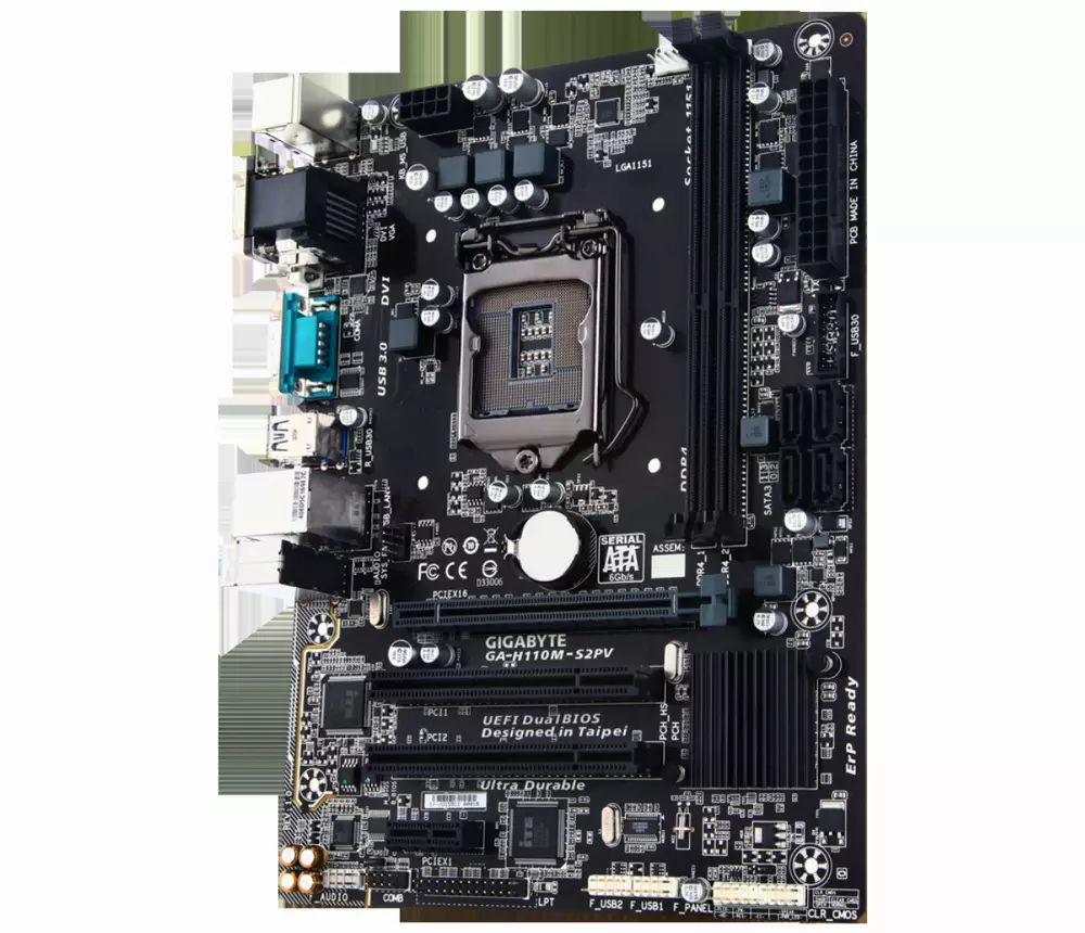 Дънна платка GIGABYTE GA-H110M-S2PV
