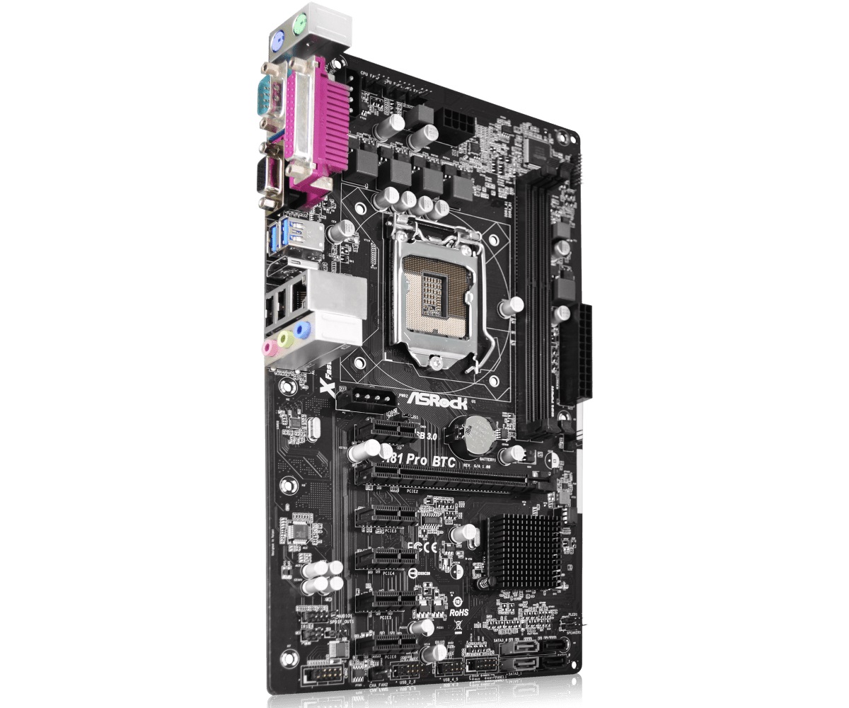 Дънна платка ASROCK H81 PRO BTC