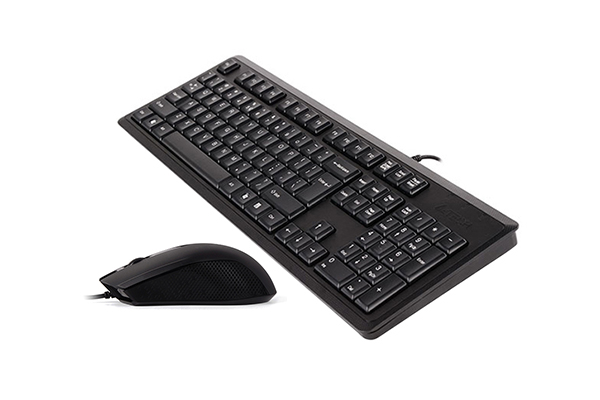 Комплект клавиатура с мишка A4 KR-9276  Black 