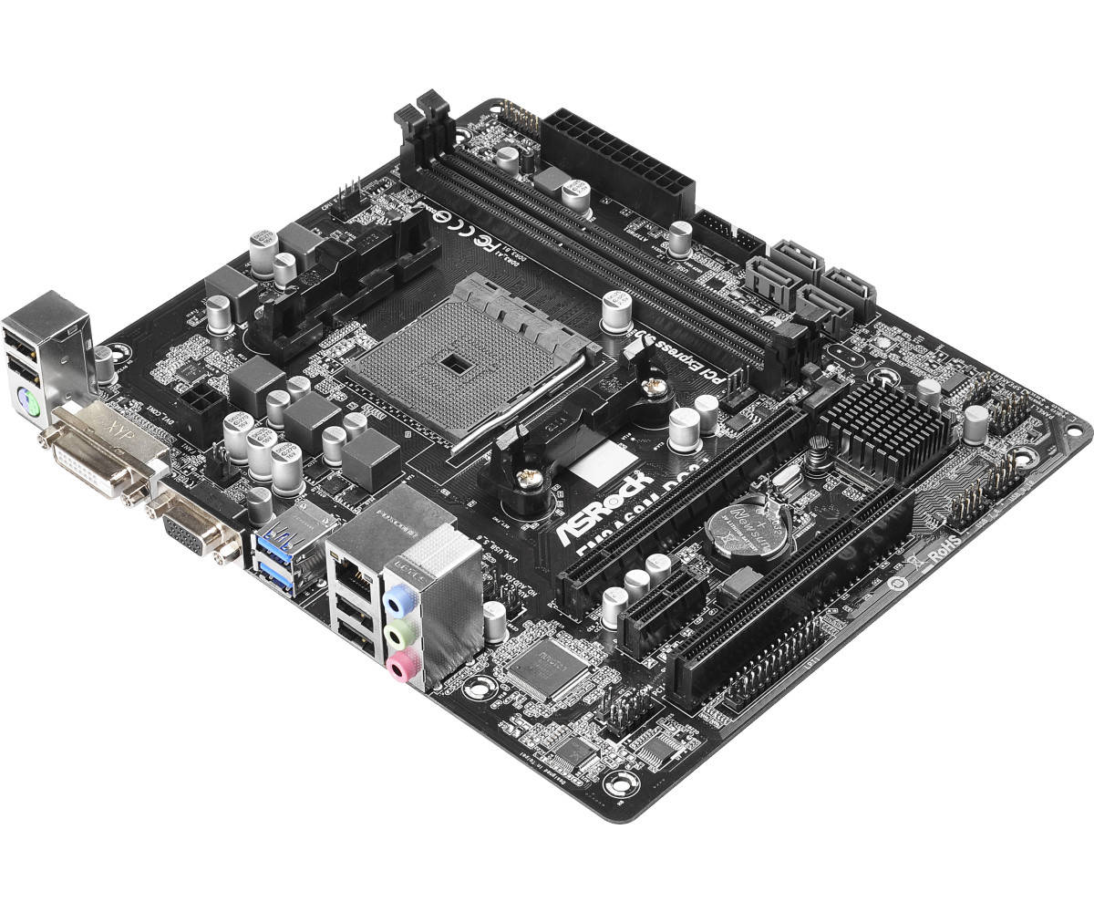 Дънна платка ASROCK FM2A68M-DG3+ /FM2+
