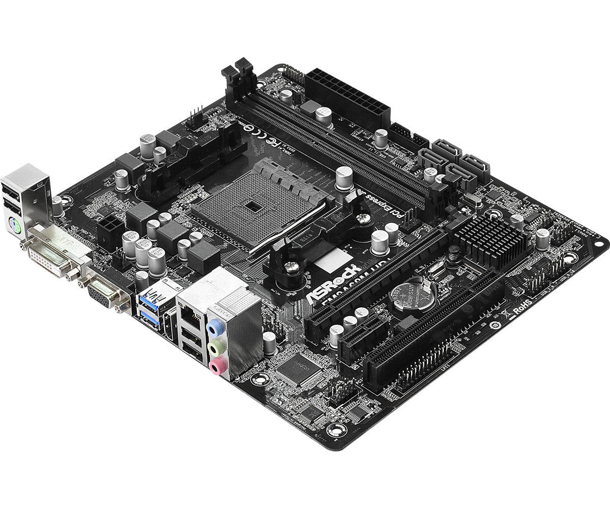 Дънна платка ASROCK FM2A68M-HD+ /FM2+
