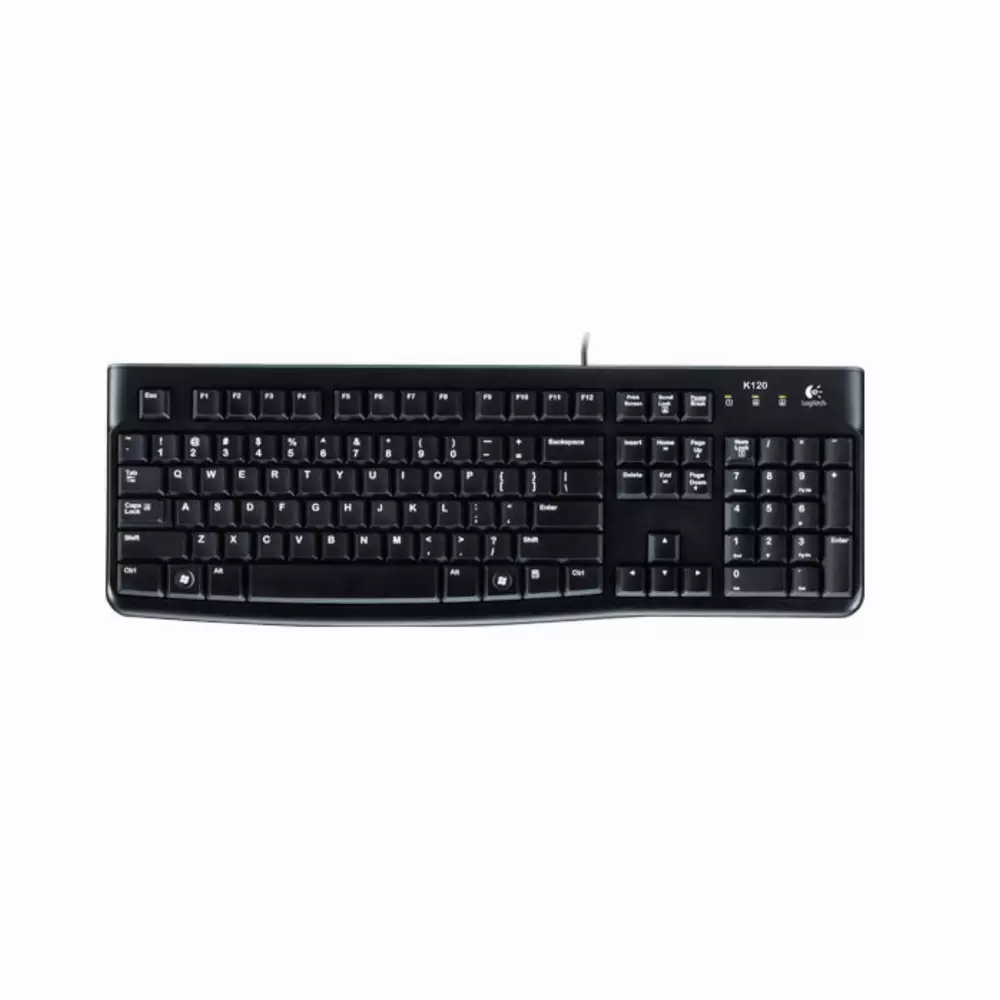 Клавиатура Logitech K120 OEM Black - 920-002479