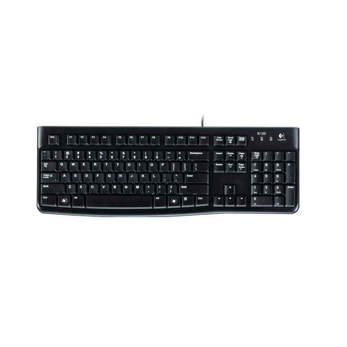Клавиатура Logitech K120 OEM Black - 920-002479