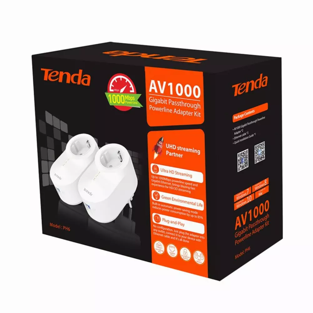 TENDA PH6 GB POWERLINE