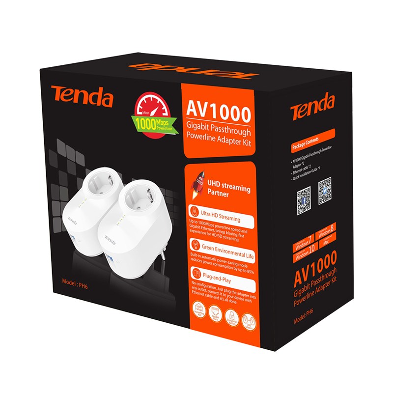 TENDA PH6 GB POWERLINE