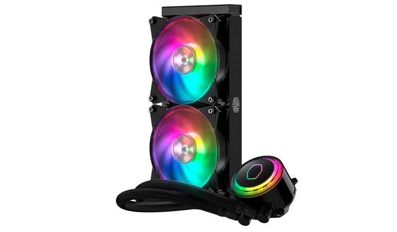 Водно охлаждане за процесор Cooler Master MASTERLIQUID ML240R RGB