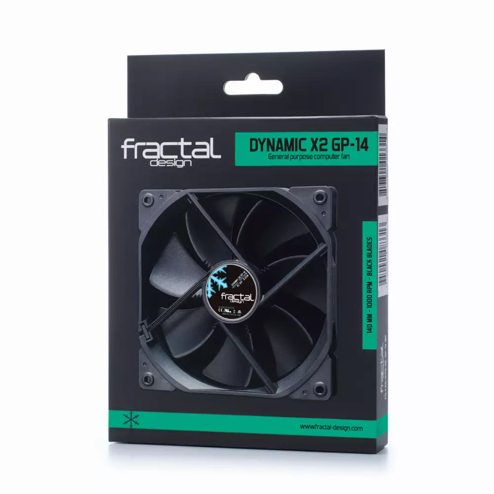 Вентилатор FRACTAL DESIGN 140MM DYNAMIC X2 GP-14 BLAK