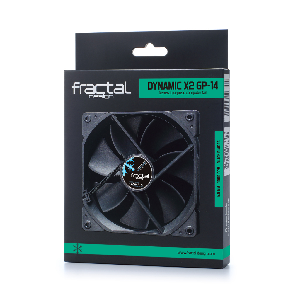 Вентилатор FRACTAL DESIGN 140MM DYNAMIC X2 GP-14 BLAK