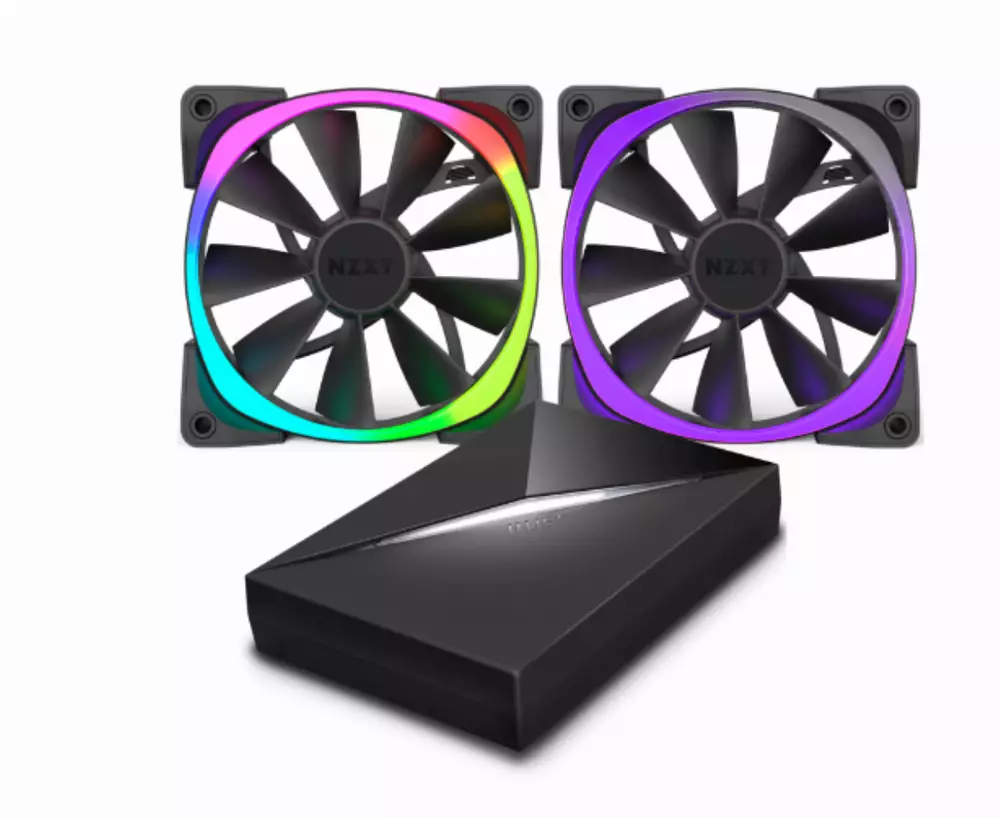 Комплект вентилатори NZXT RF-AR140-C1 140MM RGB