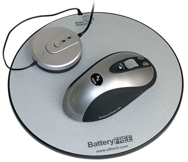 Мишка A4 NB-90D Optical Wireless Mouse Silver