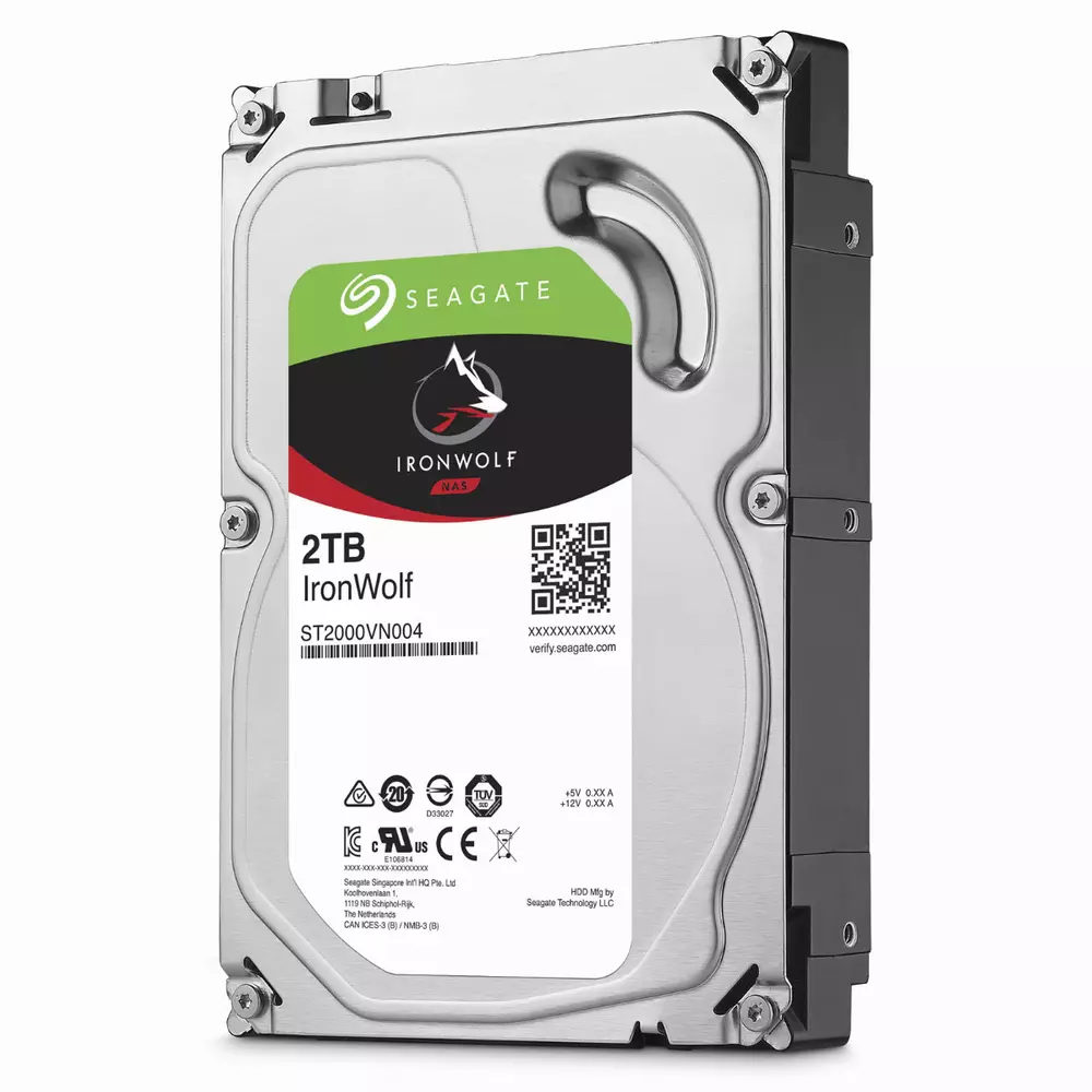 Хард диск SEAGATE IronWolf 2TB 3.5" 64MB cache 5900rpm - ST2000VN004