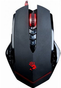 Геймърска мишка A4 V5MA BLOODY X'GLIDE CORE GAMING BLACK