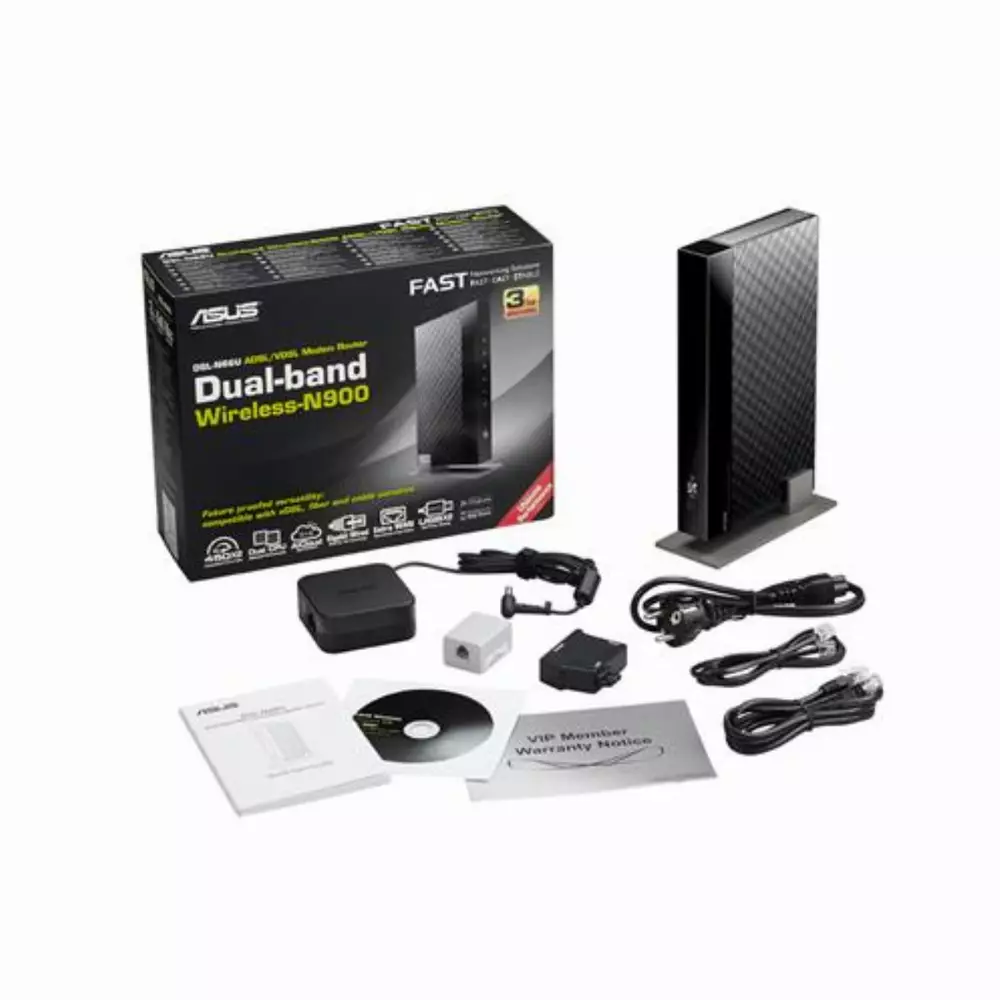 Безжичен рутер ASUS DSL-N66U ADSL WL N ROUTER