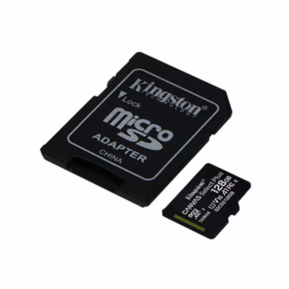 Карта памет Kingston Canvas Select Plus 128GB microSDXC C10 A1 UHS-I - SDCS2/128GB