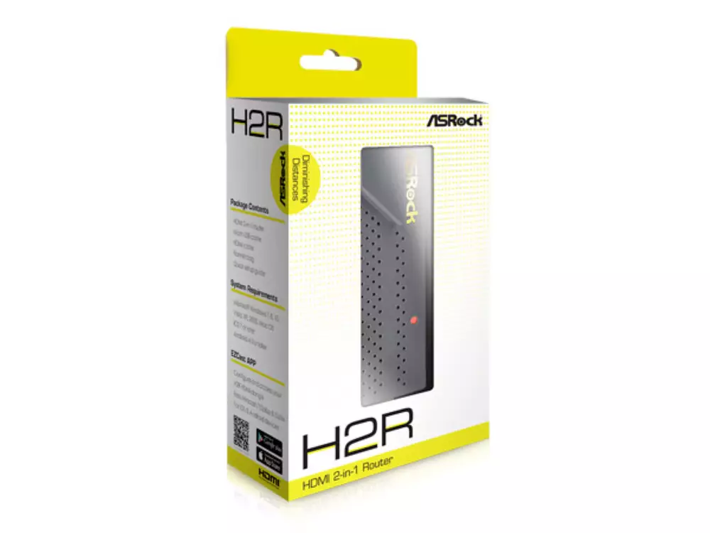 Безжичен рутер ASROCK H2R 2-IN-1 ROUTER