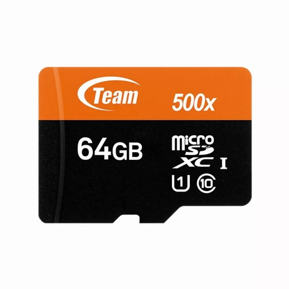 Карта памет Team Group 64GB SDXCM+AD UHS-I CL10 - TUSDX64GUHS03