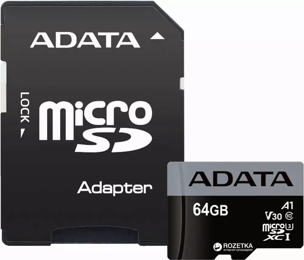 64G SDXCM+A UHS-I U3 V30 ADATA