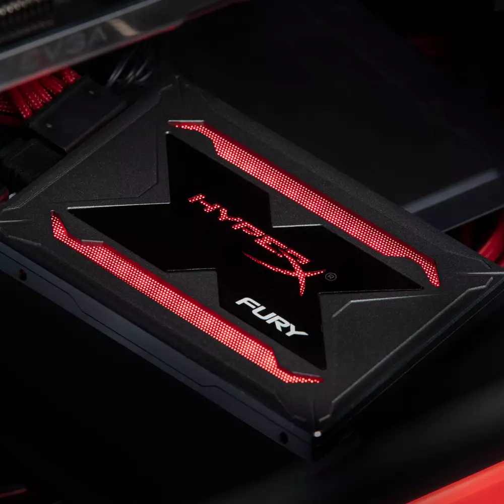 Диск SSD KINGSTON HyperX Fury 240GB RGB 2.5" SATA III