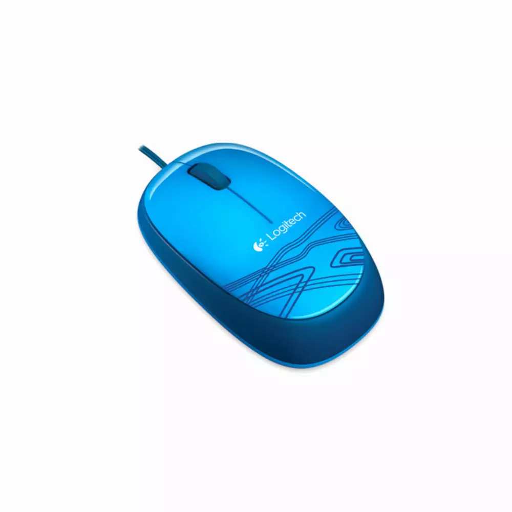 Mouse Logitech M105 Optical Wired USB Blue - 910-003114