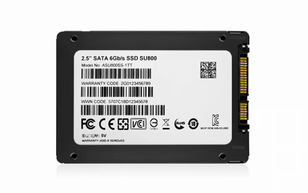 Диск SSD ADATA SU800 1TB 3D NAND 2.5" SATA III