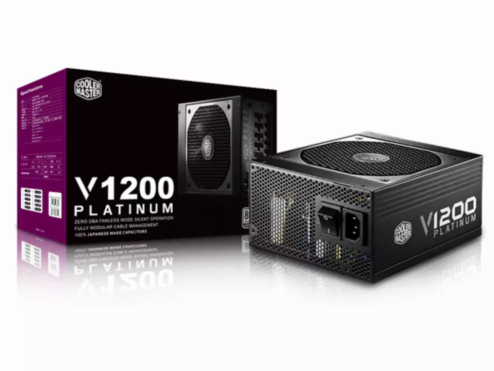 Захранване Cooler Master V1200W 80+ Platinum