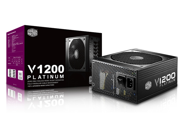 Захранване Cooler Master V1200W 80+ Platinum