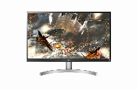 Монитор LG 27" 27UK600-W, 4K UHD (3840x2160), IPS, 60Hz, 5ms, HDR10, FreeSync