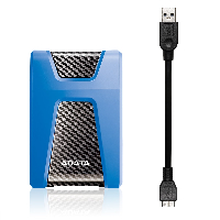 Външен диск ADATA HD650 1TB 2.5" USB 3.1 - AHD650--1TU31-CBL