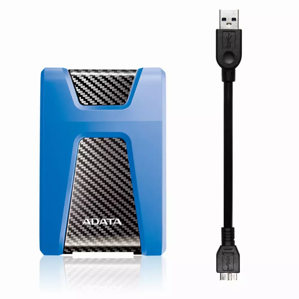 Външен диск ADATA HD650 1TB 2.5" USB 3.1 - AHD650--1TU31-CBL