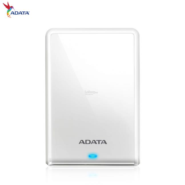 Εξωτερικός δίσκος ADATA HV620S 2TB Slim 2.5" USB 3.0 Λευκός - AHV620S-2TU31-CWH