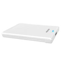 Външен диск ADATA HV620S 2TB Slim 2.5" USB 3.0 White - AHV620S-2TU31-CWH