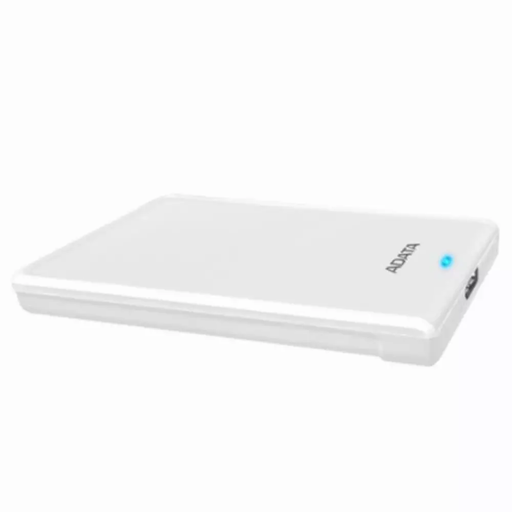 Външен диск ADATA HV620S 2TB Slim 2.5" USB 3.0 White - AHV620S-2TU31-CWH