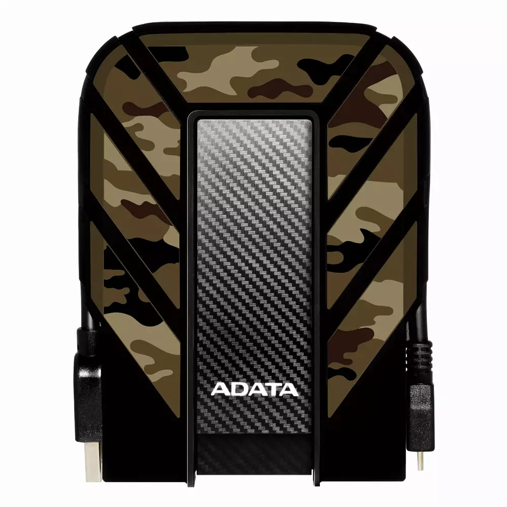 Външен диск ADATA 710M 2TB 2.5" USB 3.1 CAMOUFLAGE - AHD710MP-2TU31-CCF