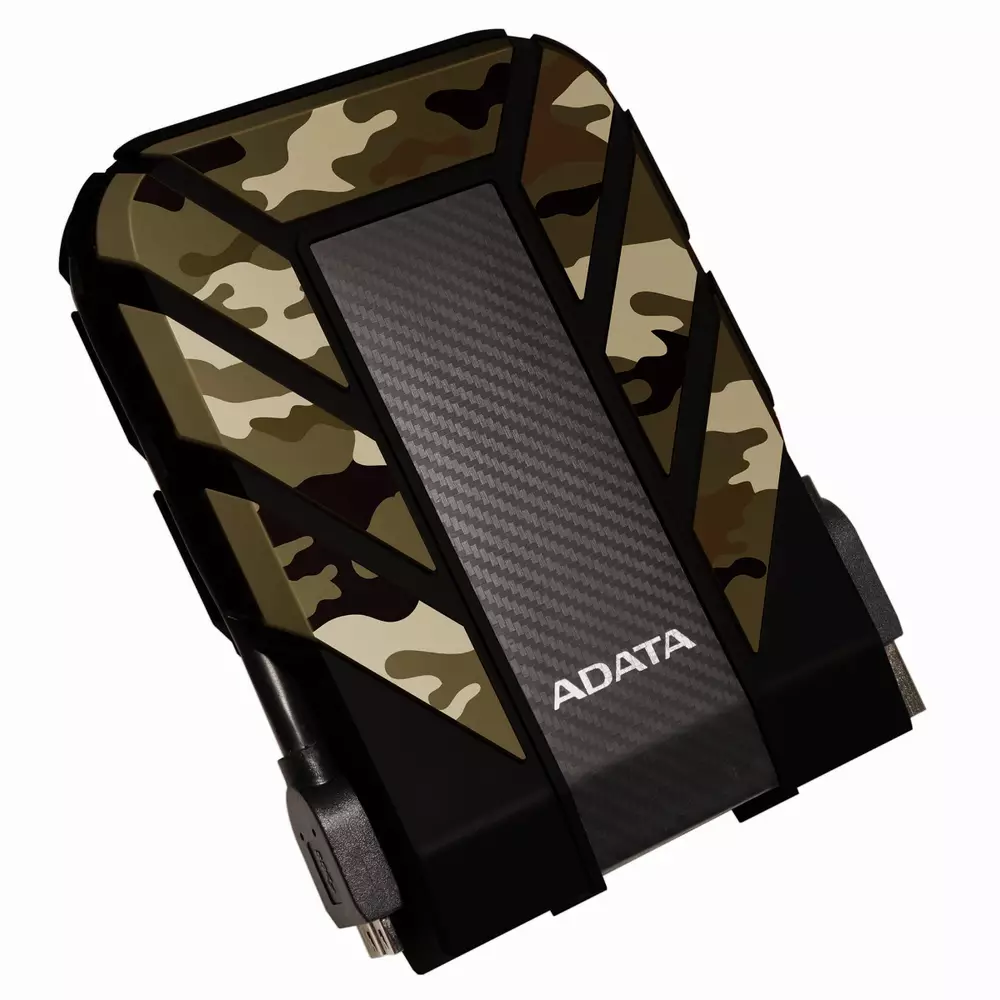 Външен диск ADATA 710M 2TB 2.5" USB 3.1 CAMOUFLAGE - AHD710MP-2TU31-CCF