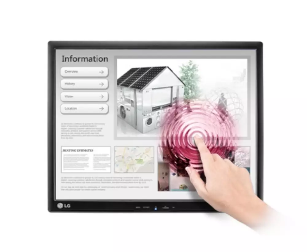 Тъч Монитор LG 19" 19MB15T-I, 75Hz, 14ms