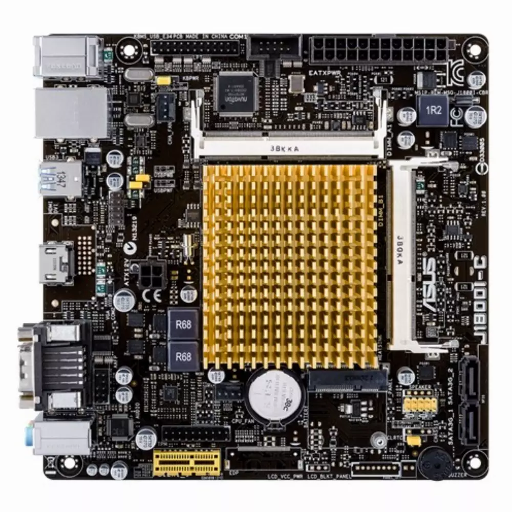 Дънна платка ASUS J1800I-C, Intel Celeron Dual-Core J1800 SoC