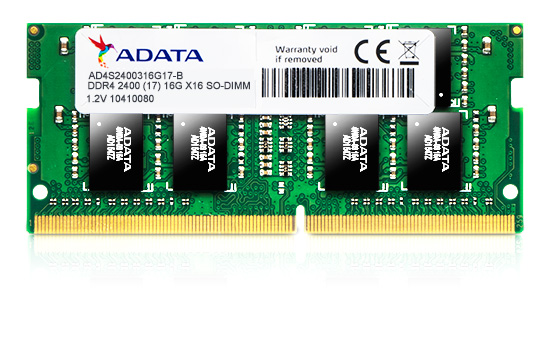 Памет ADATA 16GB 2400MHz SODIMM DDR4