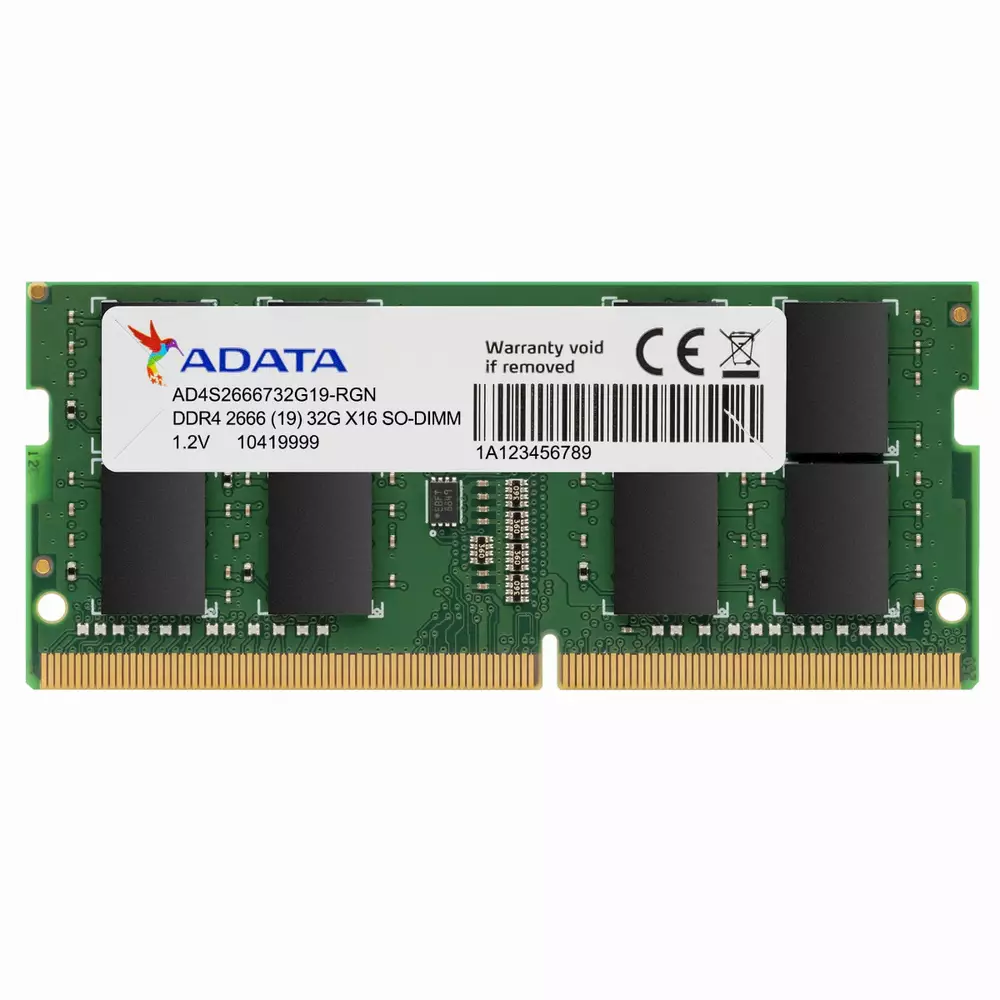 Памет ADATA 32GB 2666MHz SODIMM DDR4 CL19