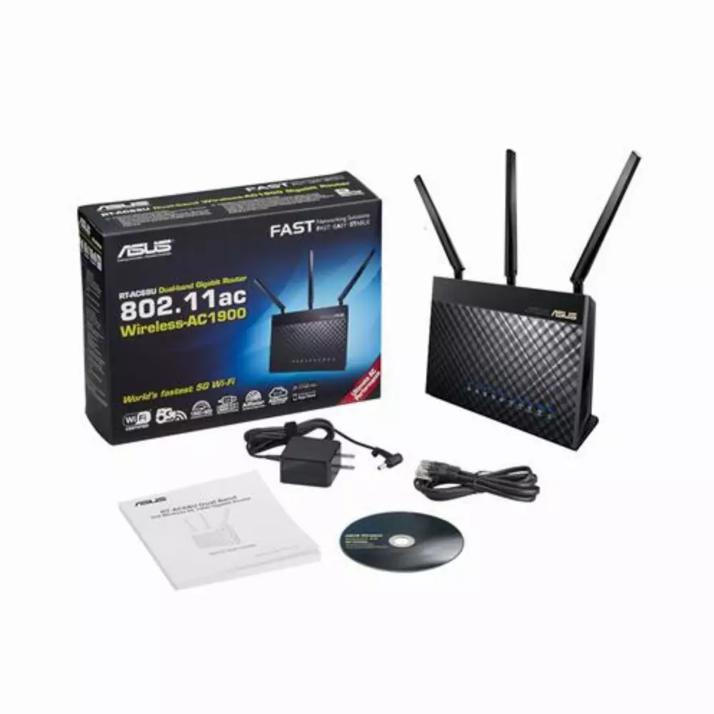 Безжичен рутер ASUS RT-AC68U WL GB ROUTER