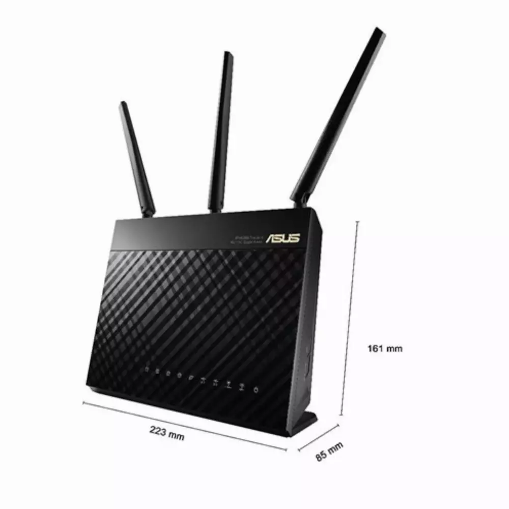 Безжичен рутер ASUS RT-AC68U WL GB ROUTER