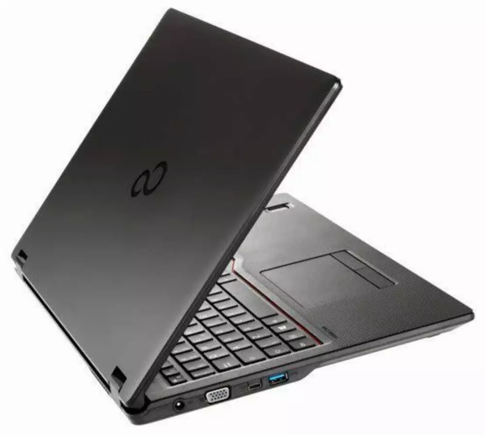 Лаптоп Fujitsu Lifebook E459, Intel Core i5-8250U, 8Gb DDR4, 256Gb M2 SSD, 15.6"FHD AG, no OS, Черен