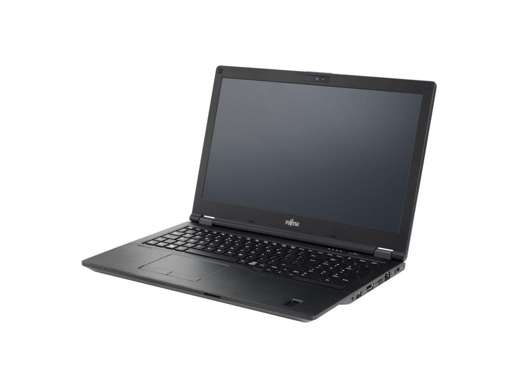Лаптоп Fujitsu Lifebook E459, Intel Core i5-8250U, 8Gb DDR4, 256Gb M2 SSD, 15.6"FHD AG, no OS, Черен