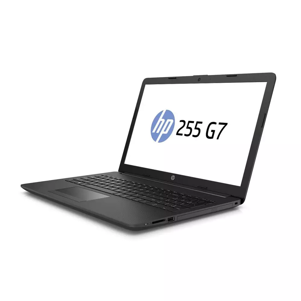 Лаптоп HP 255 G7 (7DF20EA), AMD Ryzen 5 2500U, 15.6" FHD, 8GB DDR4, 256GB SSD М.2, Черен
