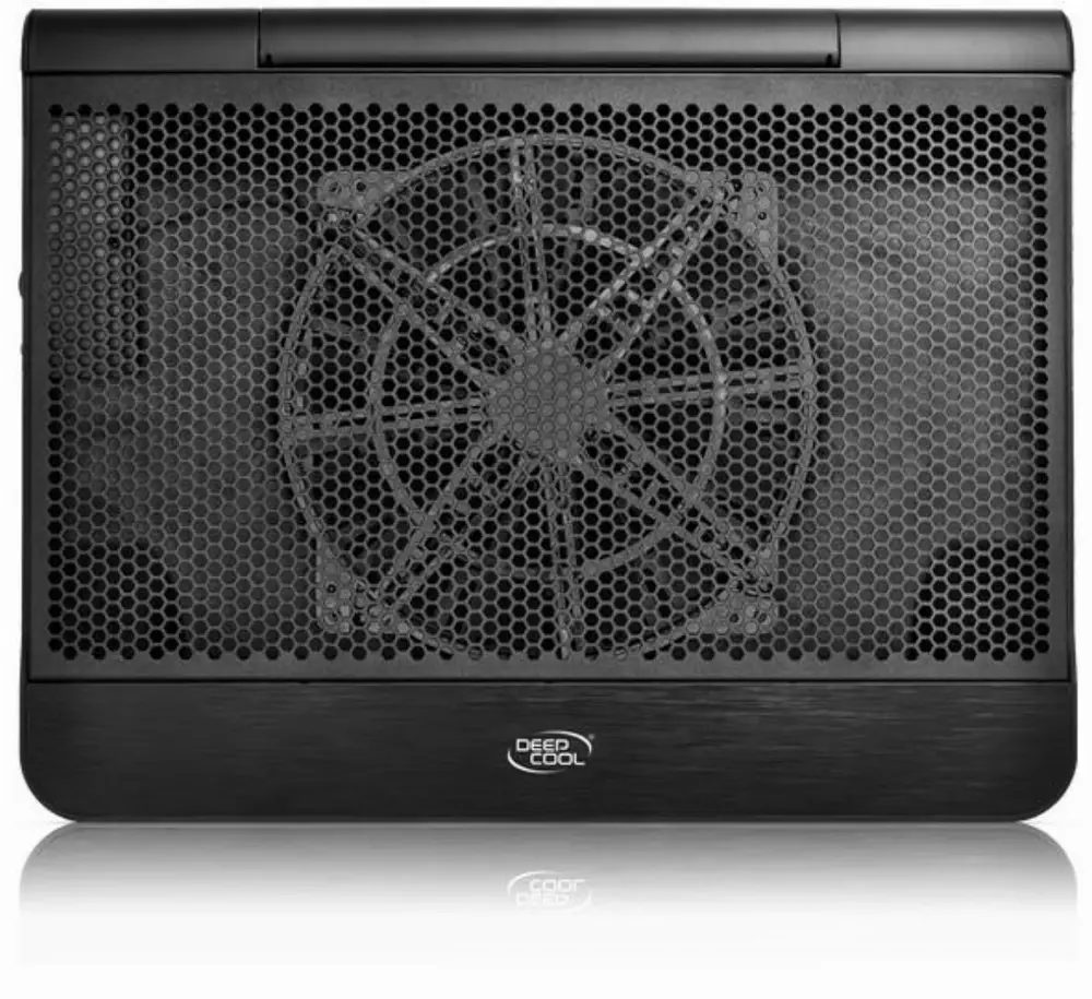 Охладител за лаптоп DeepCool N6000, 17", 200 mm, LED, Черен