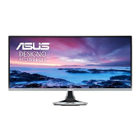 Монитор ASUS Designo Curved MX34VQ 34'' UWQHD (3440x1440), 60Hz, 4ms, Qi Wireless Charger, Audio by Harman Kardon