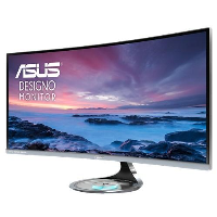 Монитор ASUS Designo Curved MX34VQ 34'' UWQHD (3440x1440), 60Hz, 4ms, Qi Wireless Charger, Audio by Harman Kardon