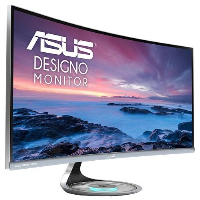 Монитор ASUS Designo Curved MX34VQ 34'' UWQHD (3440x1440), 60Hz, 4ms, Qi Wireless Charger, Audio by Harman Kardon