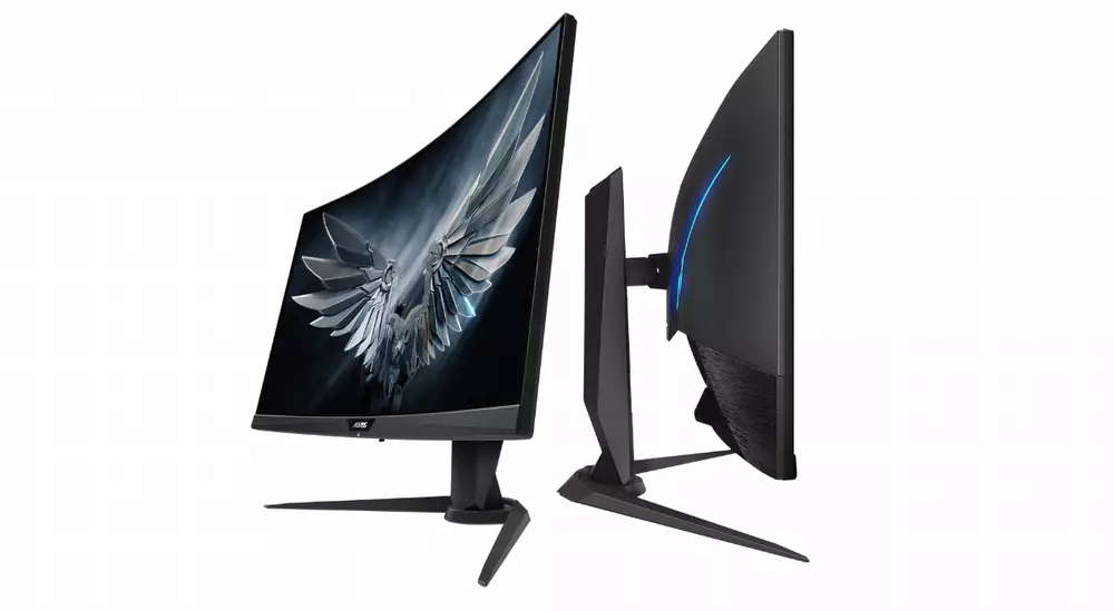 Монитор Gigabyte AORUS CV27F-EK, 27" FHD VA HDR, 165Hz, 1ms, RGB Fusion 2.0, FreeSync 2